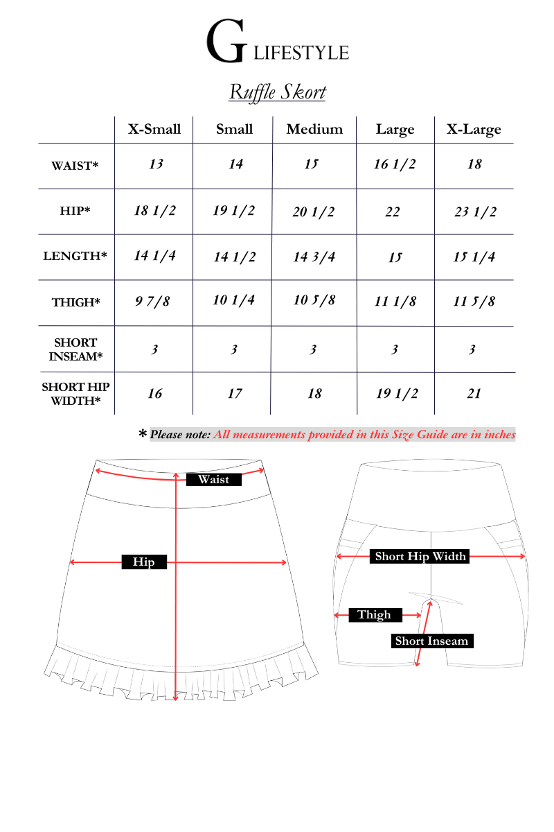 Ruffle Tennis Skirt in Black - Image 4