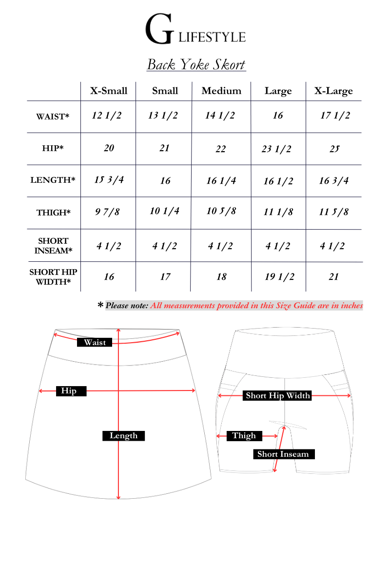 Back Yoke Ruffle Skort in Blue Turtle - Image 5